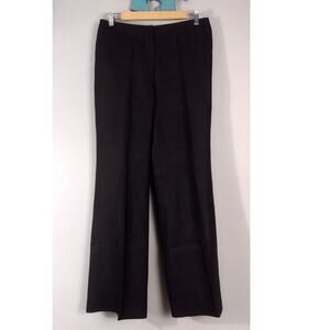Talbots Black Heritage Wide Leg Linen Pants 30 Waist Resortwear Quiet Luxury